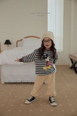 ［Melikey］Button color jogger pants