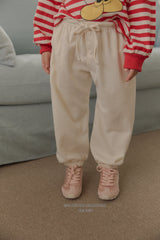 ［Melikey］Button color jogger pants