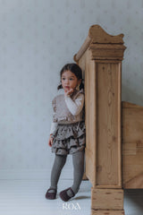 ［ROA］Chloe ribbon cancan pants