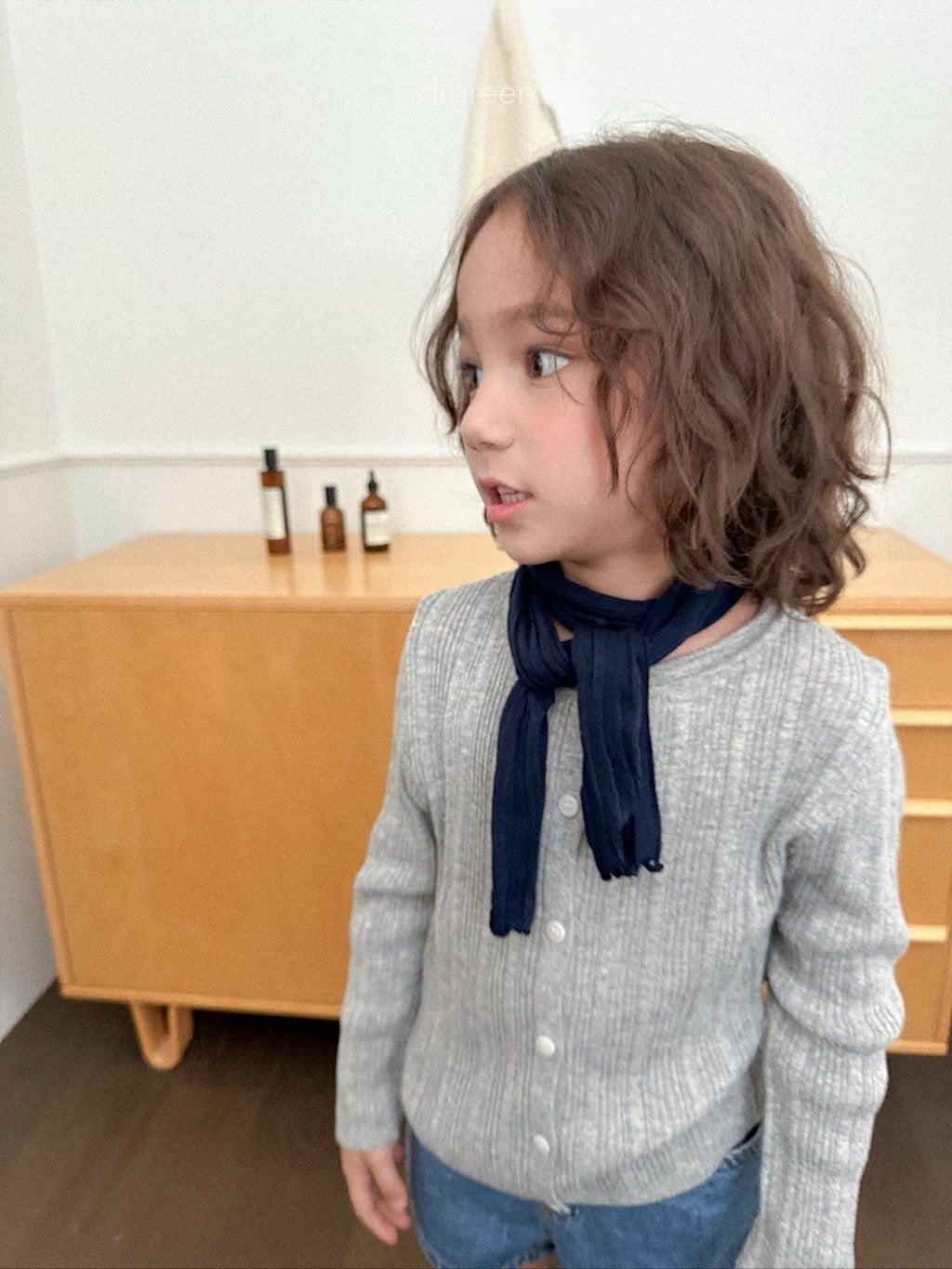 ［digreen］Wrinkle scarf