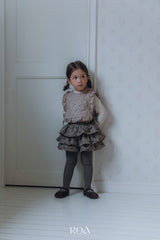 ［ROA］Chloe ribbon cancan pants