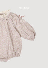 ［valubebe］Flower ribbon rompers