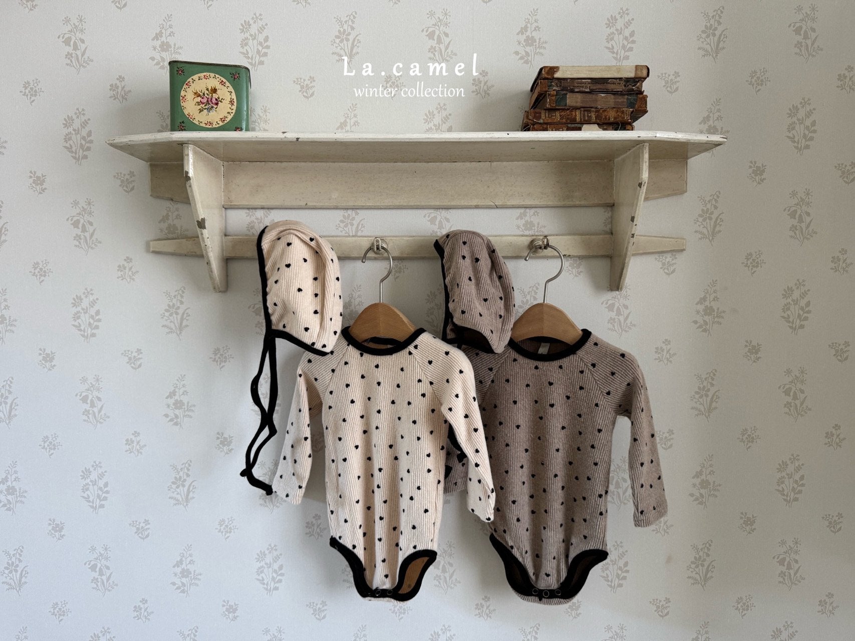 ［La.camel］Heart bonnet