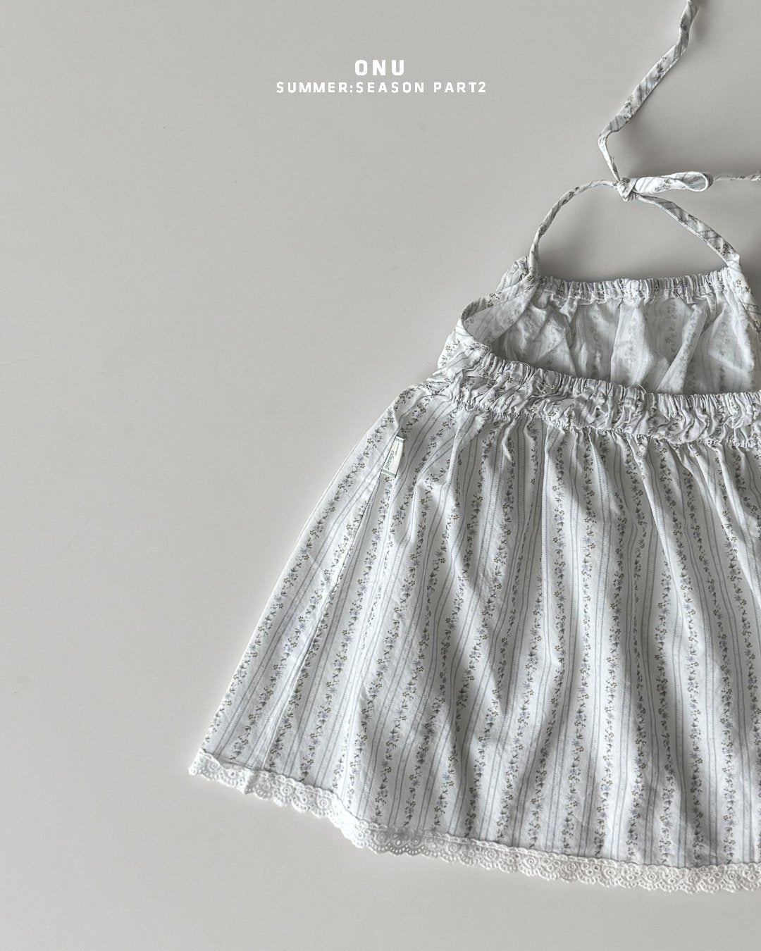 ［onu］Halter one-piece