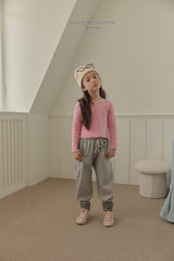 ［Melikey］Button color jogger pants