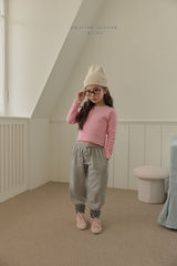 ［Melikey］Button color jogger pants