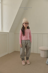 ［Melikey］Button color jogger pants