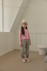 ［Melikey］Button color jogger pants