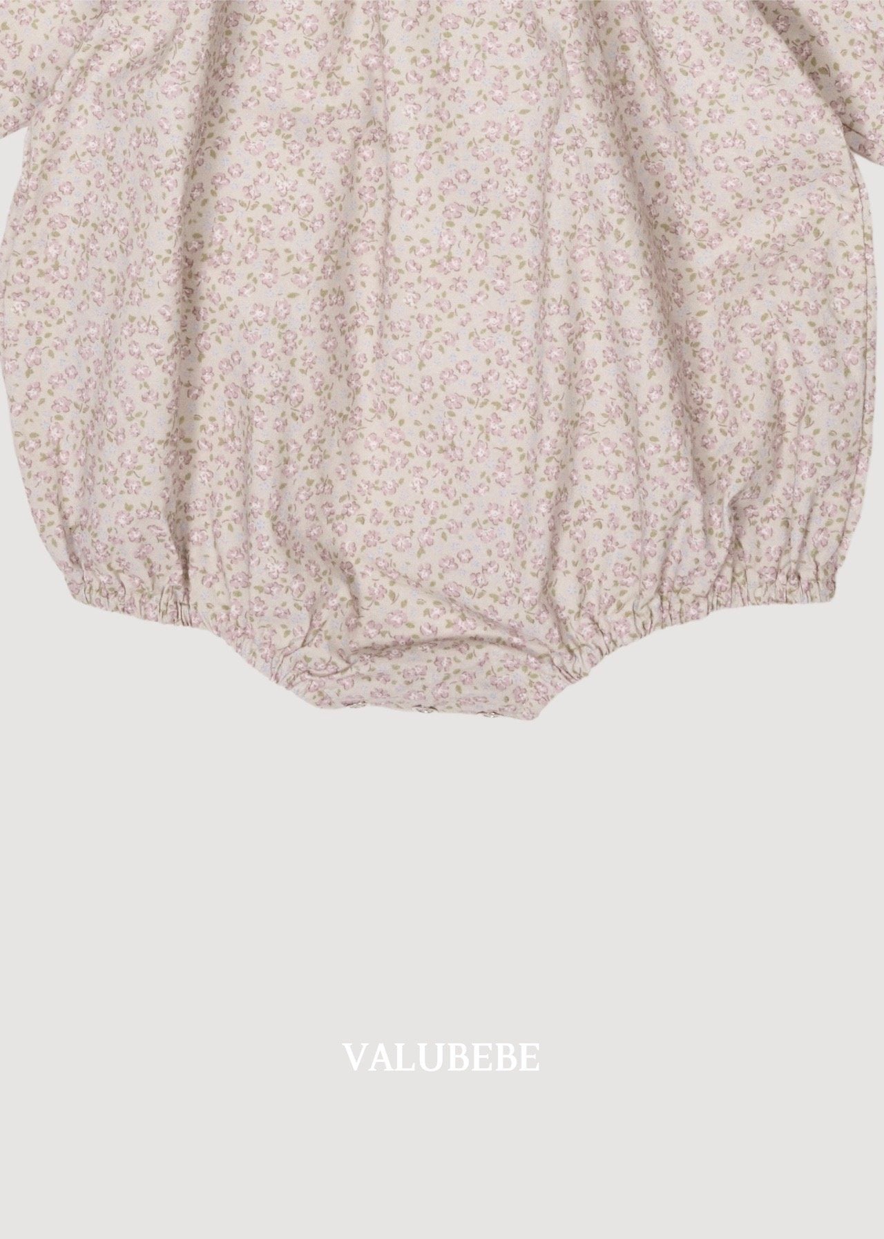 ［valubebe］Flower ribbon rompers