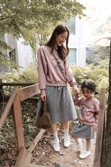 [FLO] Bella check skirt(kids)