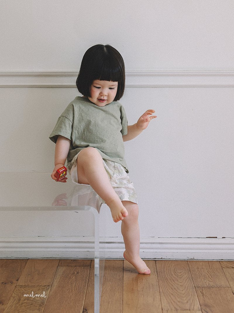 ［melmel］Garden short pants