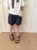 ［digreen］Dot shorts pants