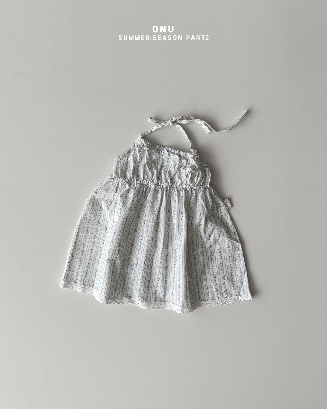 ［onu］Halter one-piece