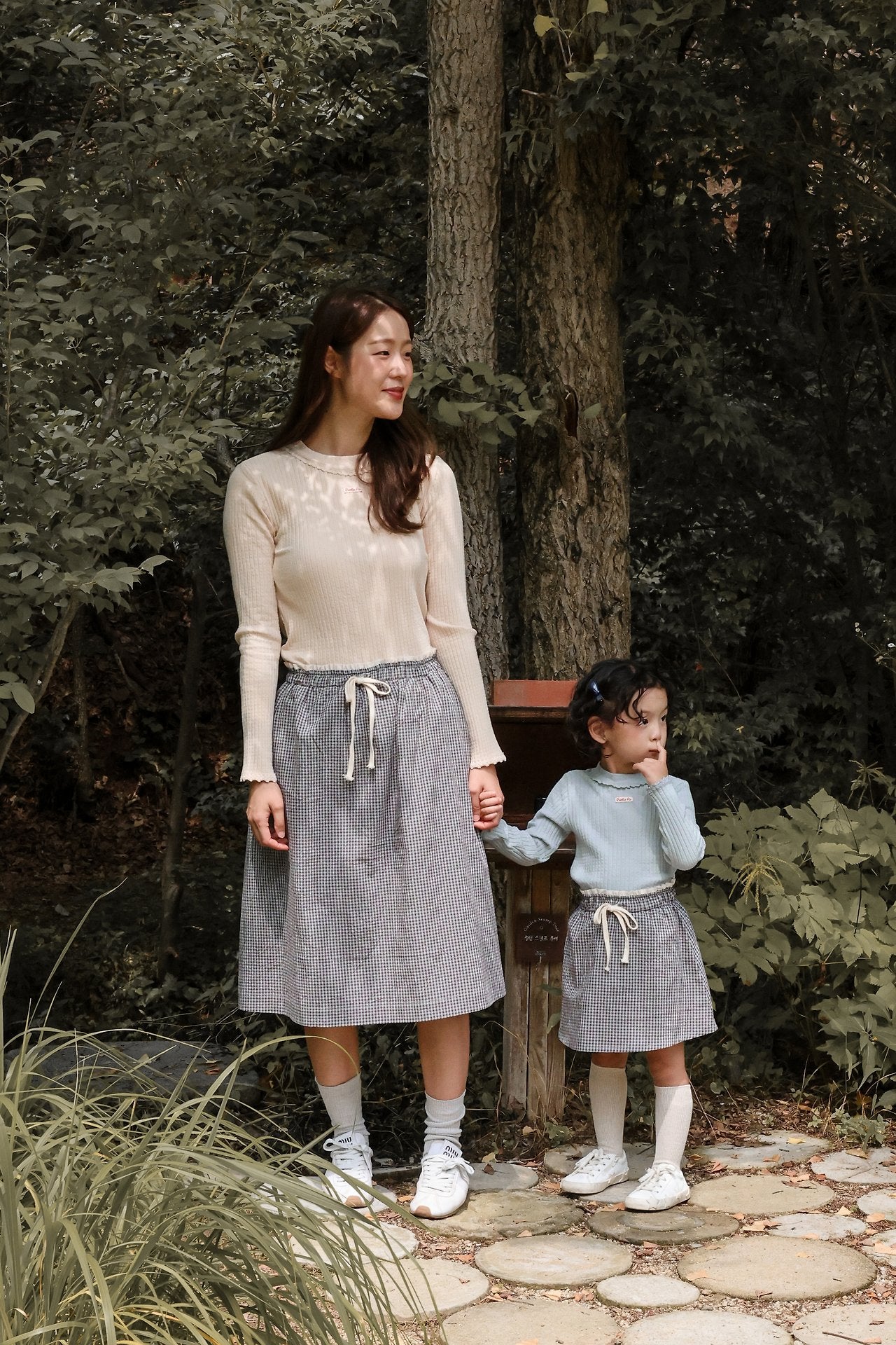 [FLO] Bella check skirt(kids)