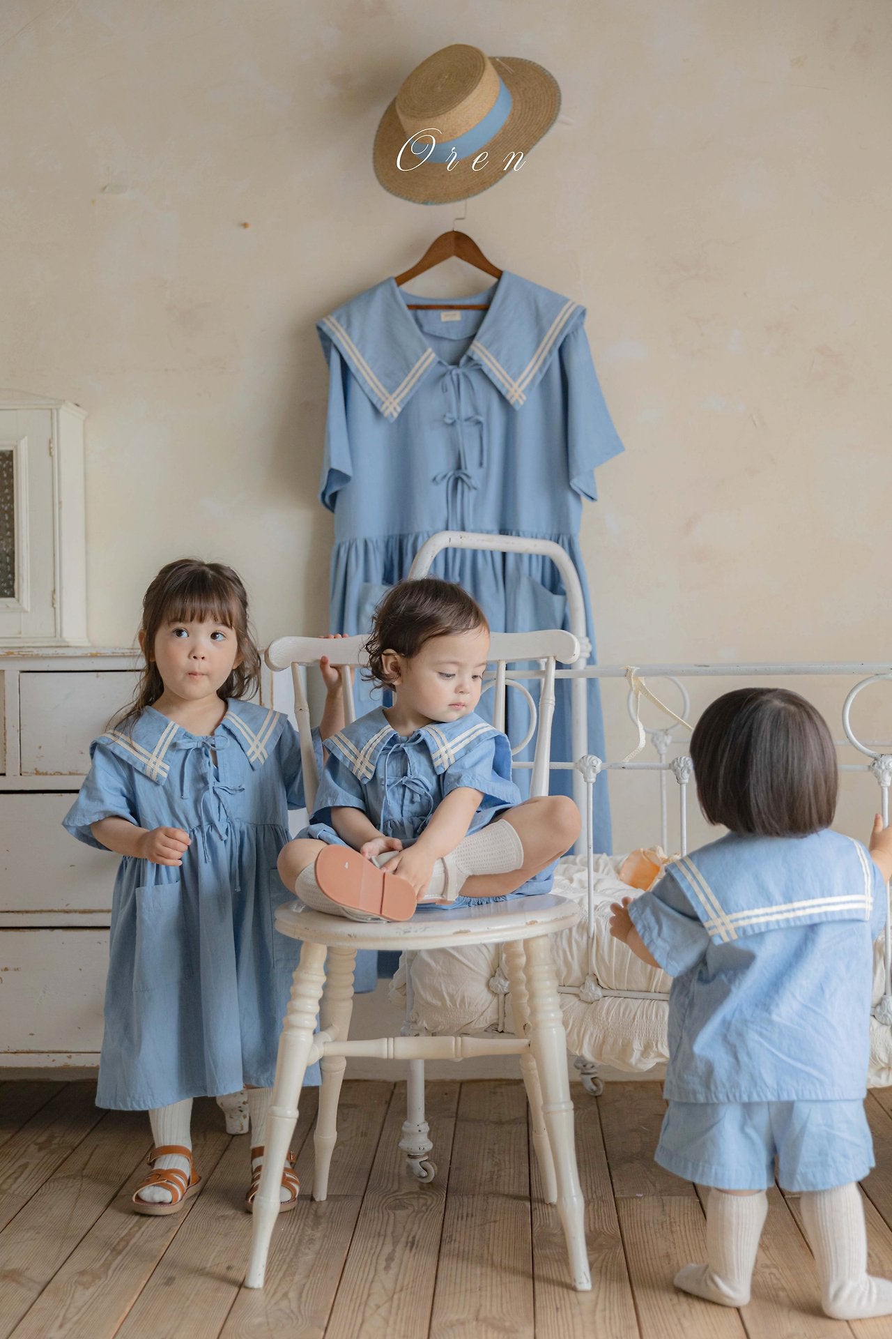 ［OREN］Mare sailor one-piece (mom)