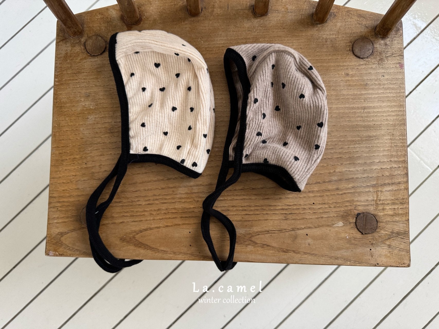 ［La.camel］Heart bonnet