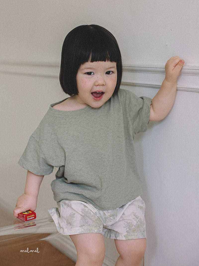 ［melmel］Garden short pants