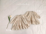 ［valubebe］Saffron flower one-piece (baby)