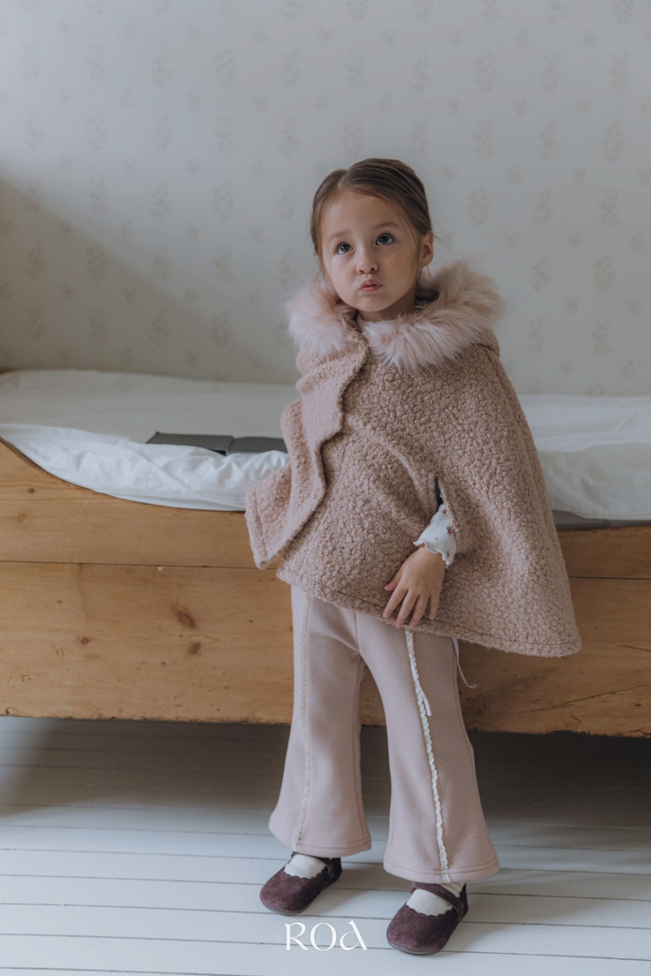 ［ROA］Corduroy ribbon pants