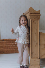 ［ROA］Corduroy ribbon pants