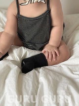 ［guruguru］Ellie stripe camisole rompers