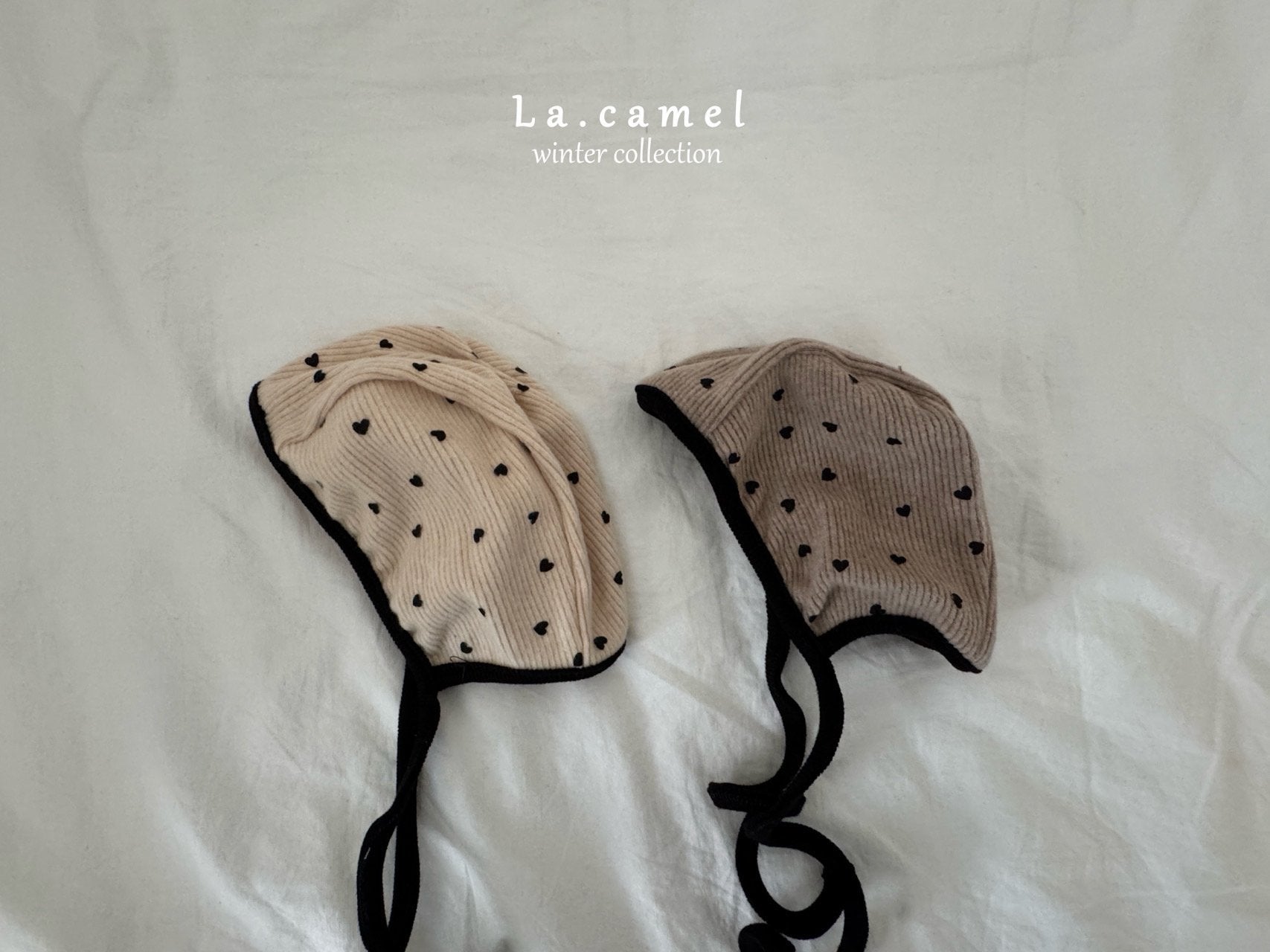 ［La.camel］Heart bonnet