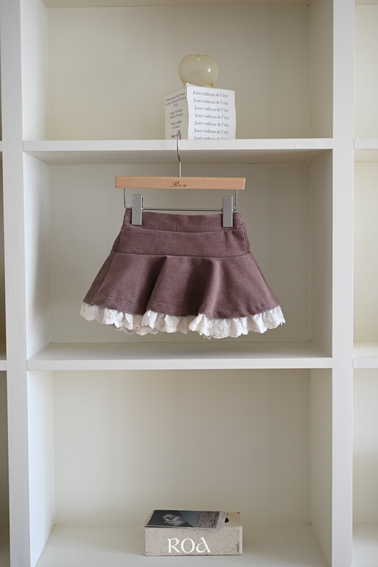 ［ROA］Lace mini skirt