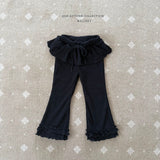 ［Melikey］Frill tutu flare pants