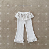 ［Melikey］Frill tutu flare pants
