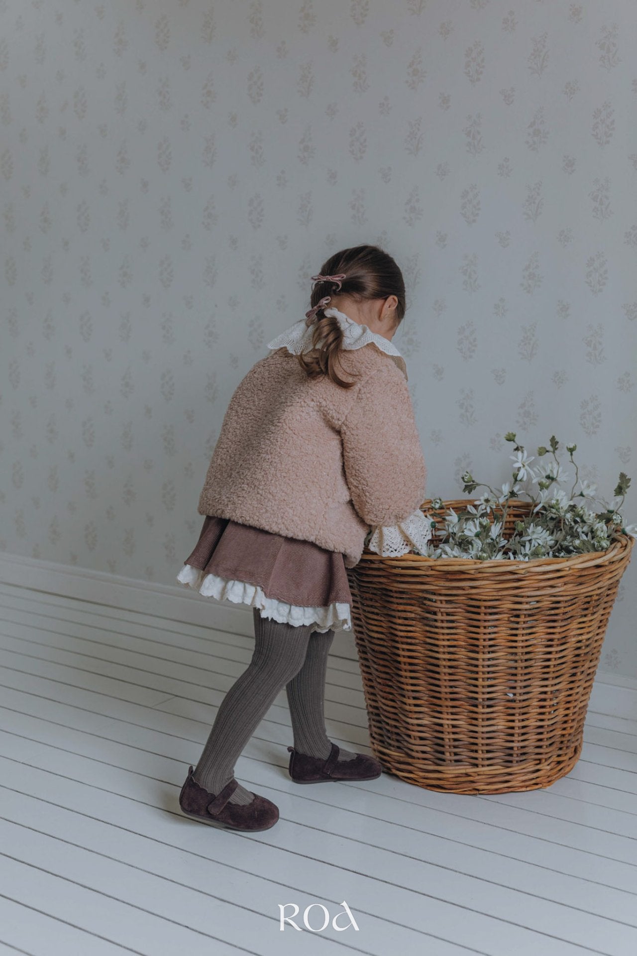 ［ROA］Lace mini skirt