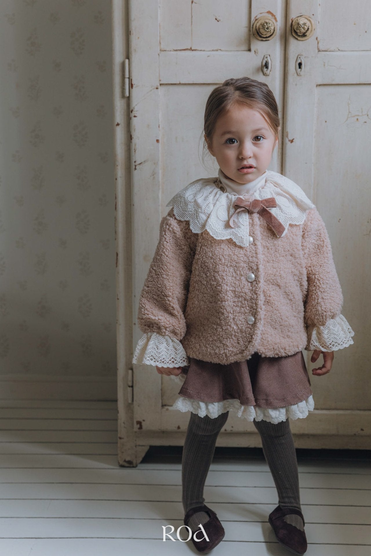 ［ROA］Lace mini skirt