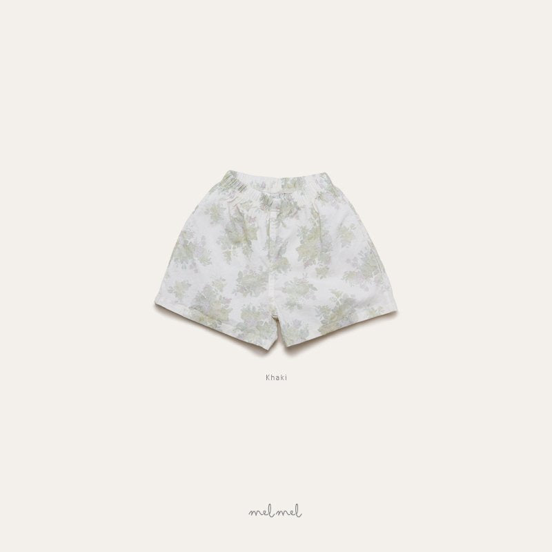 ［melmel］Garden short pants