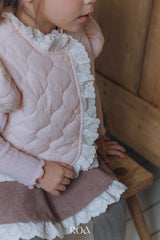 ［ROA］Lace mini skirt