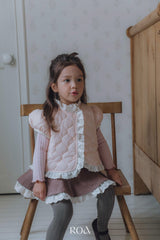 ［ROA］Lace mini skirt