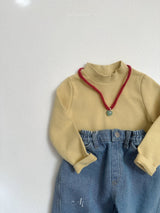 [atomeme] Plain Turtleneck Tee