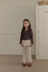 ［Melikey］Frill tutu flare pants