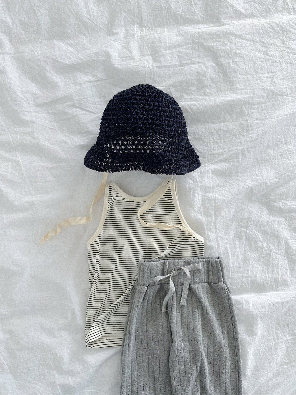 ［digreen］Paper ribbon hat