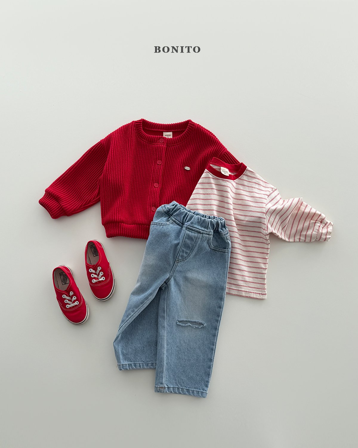 ［Bonito］Knit cardigan