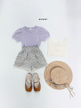 ［puipui］Eve eyelet puff tops
