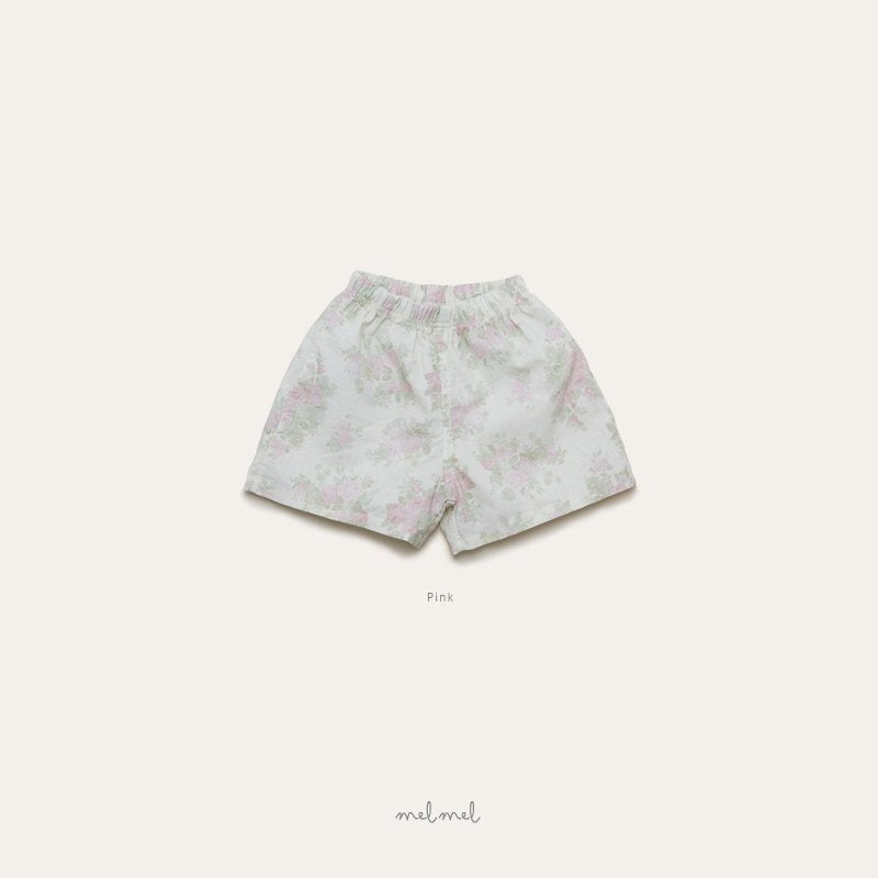 ［melmel］Garden short pants