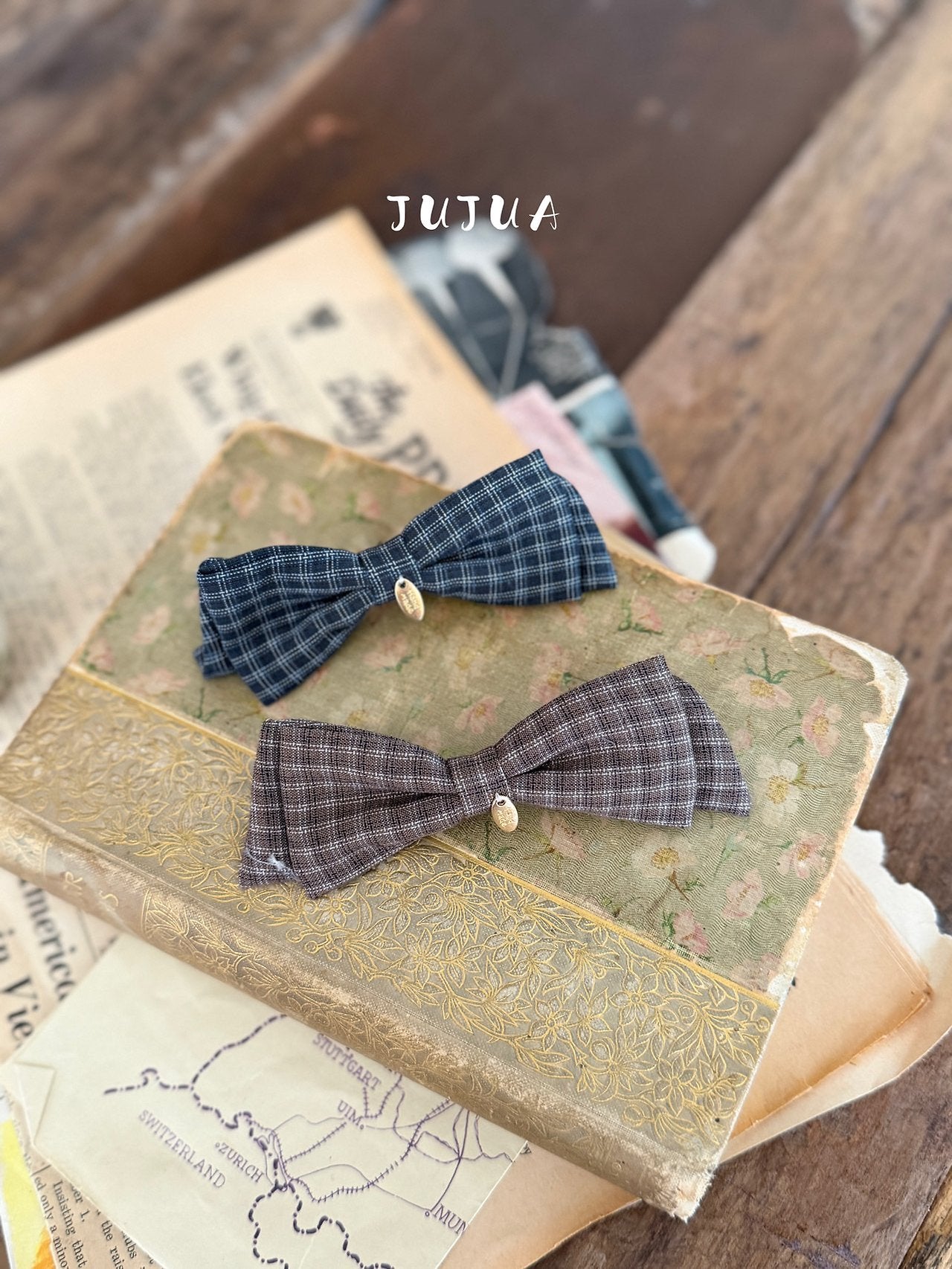 ［jujua］Check hair pin