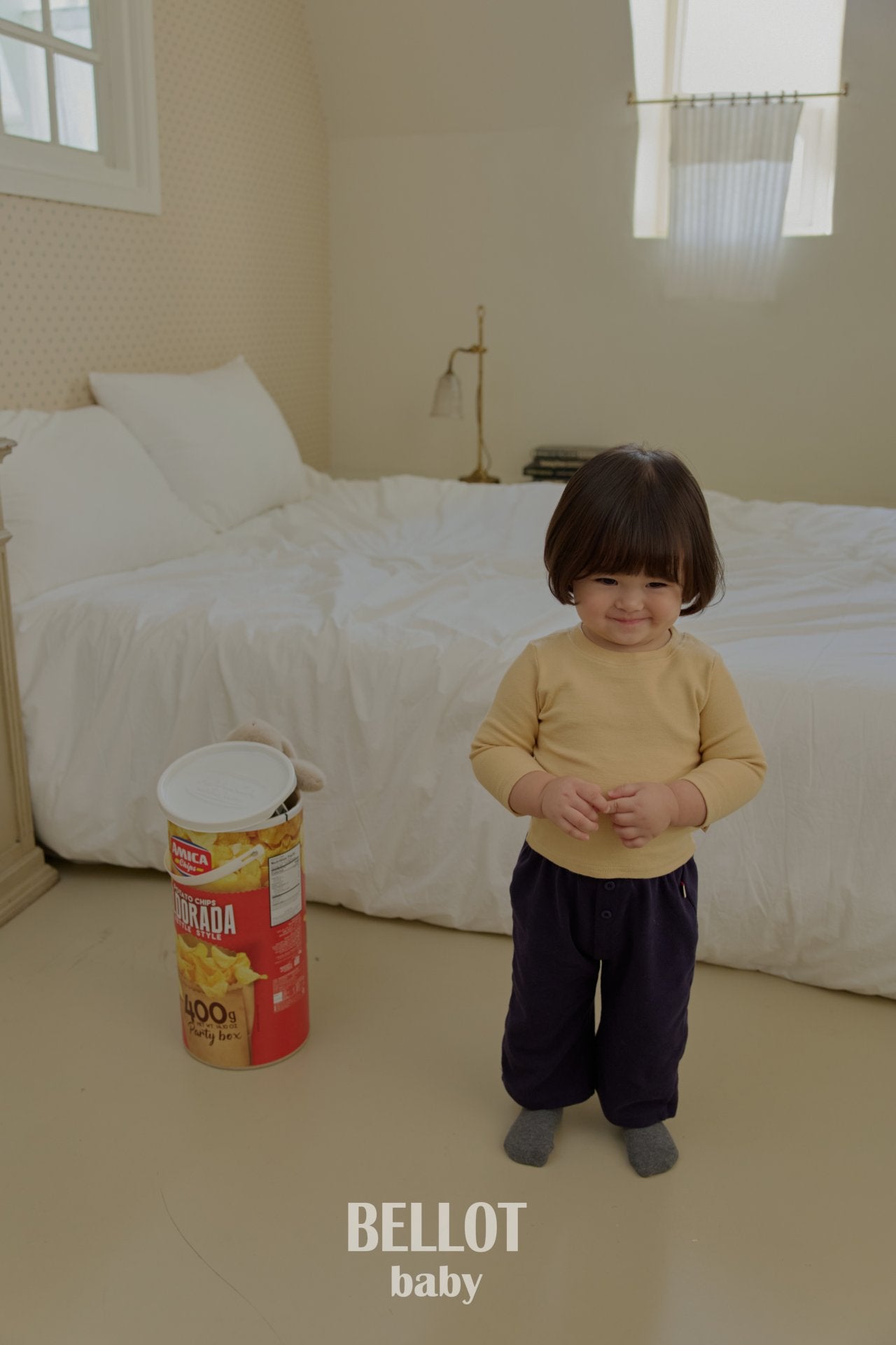 ［BELLOT］Luna button pants (baby)