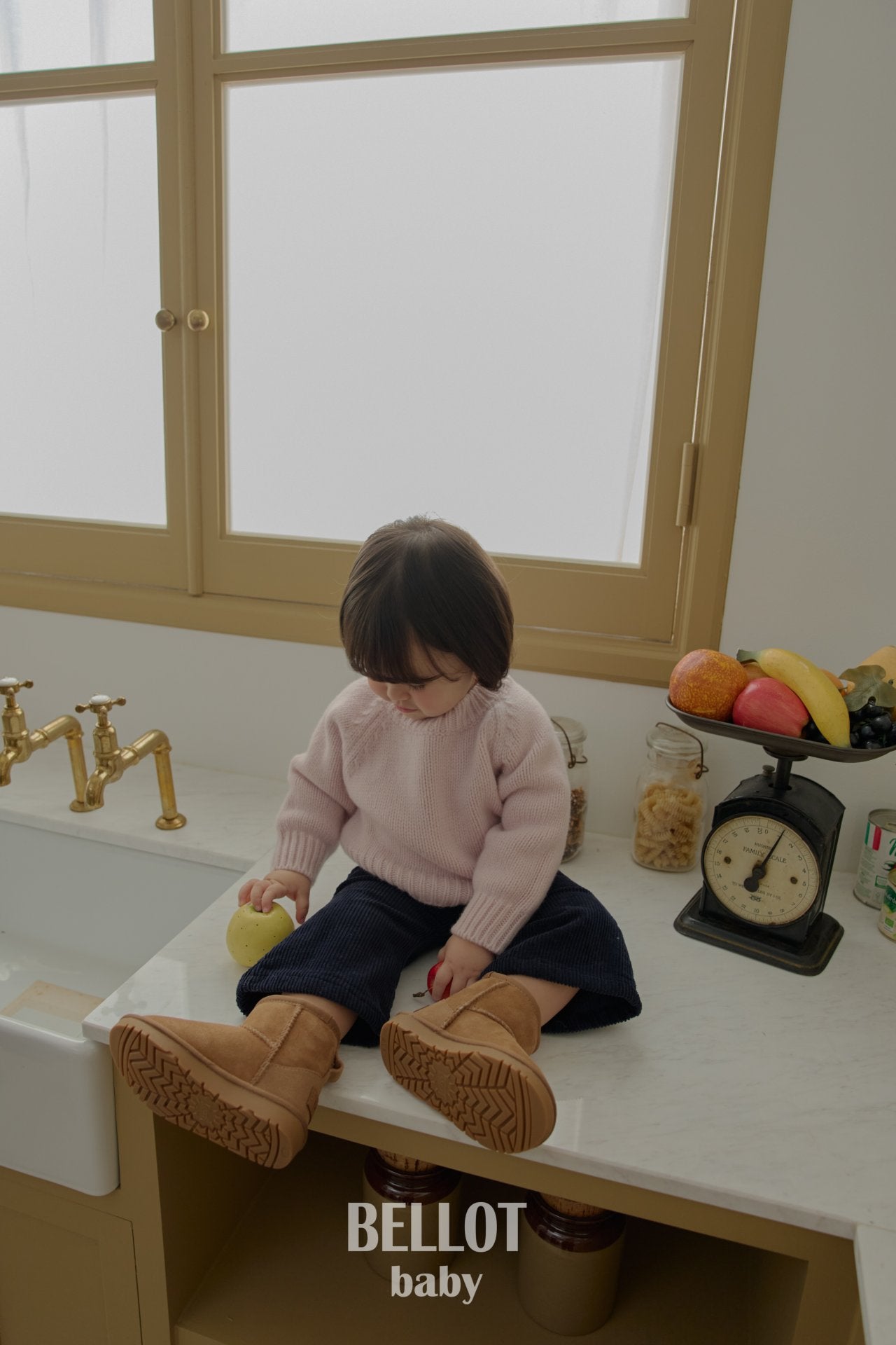 ［BELLOT］Via wool knit (baby)