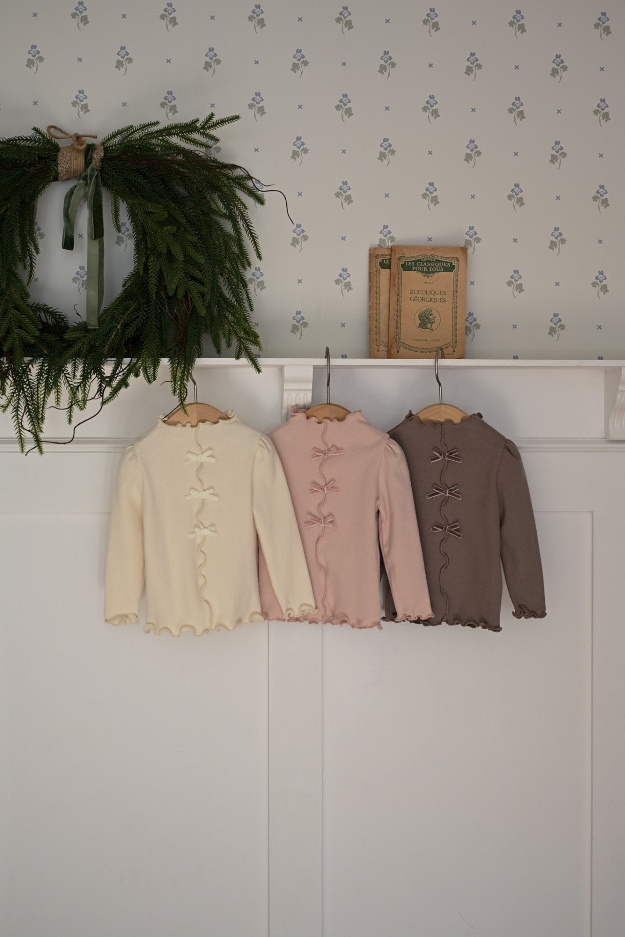 ［ROA］Rose ribbon tops