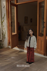 ［BELLOT］Alpha wool cardigan (kids)