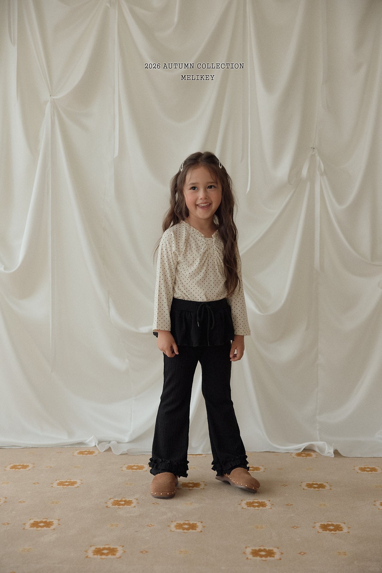 ［Melikey］Frill tutu flare pants