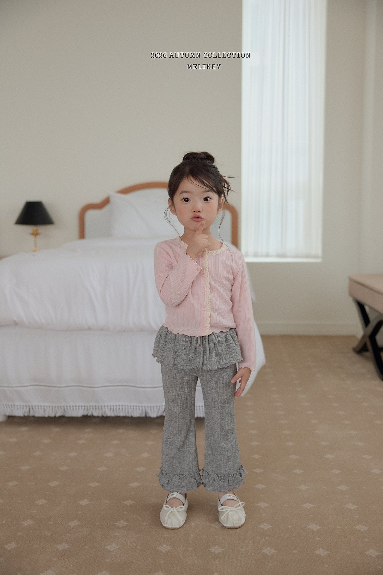 ［Melikey］Frill tutu flare pants