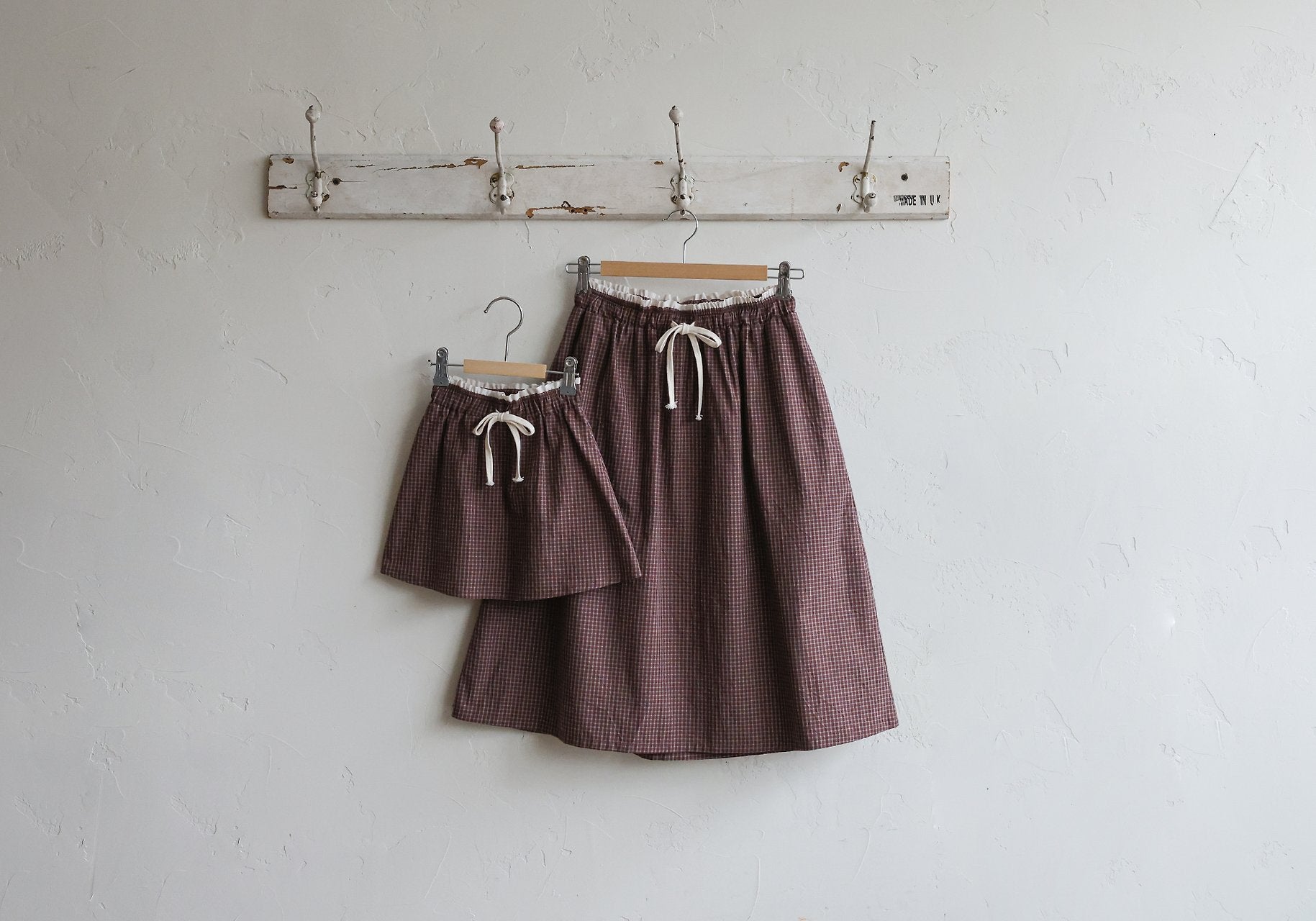 [FLO] Bella check skirt(kids)