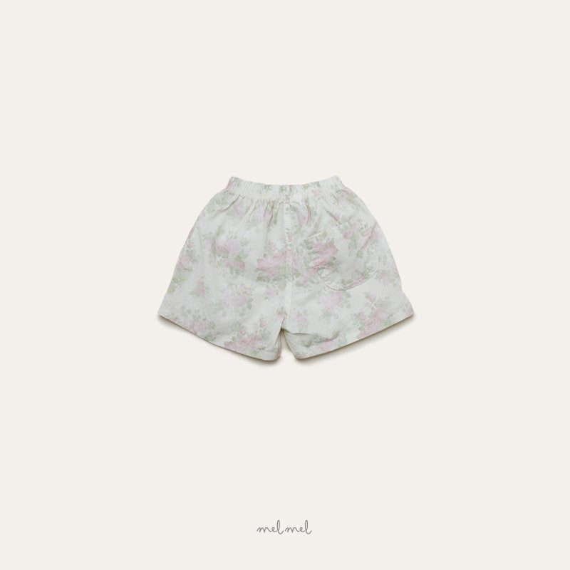 ［melmel］Garden short pants