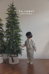 ［La.camel］Fleece set up